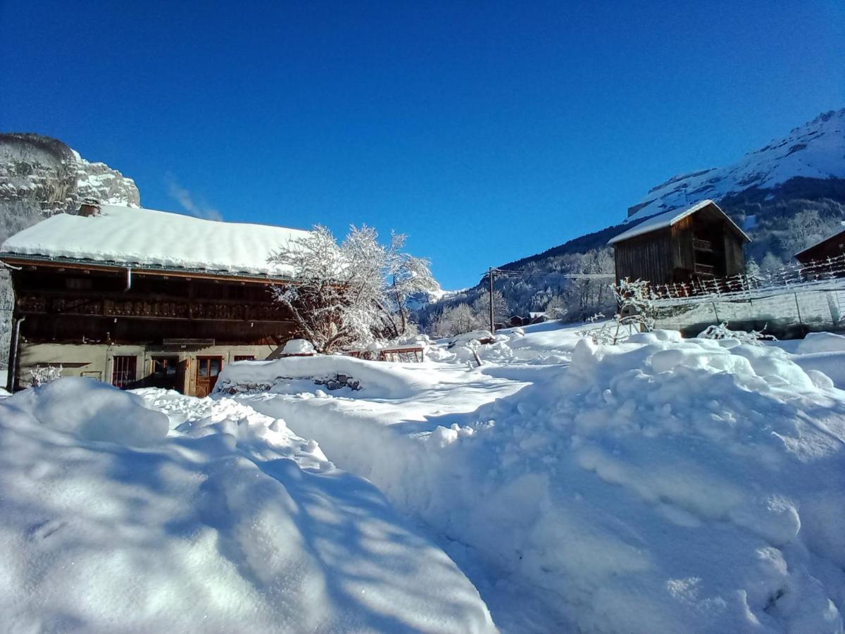 Appartamento La Ferme Du Fay Sixt Esterno foto